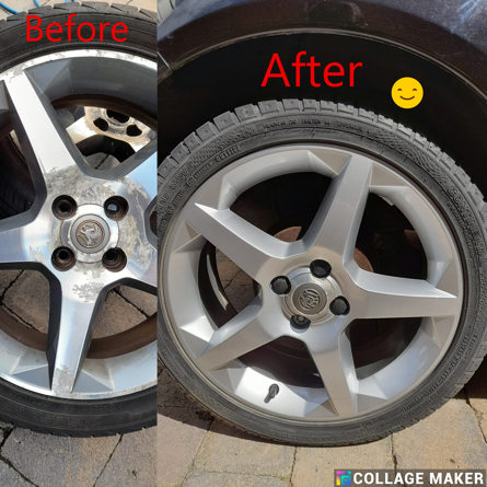 Vauxhall Wheels Before And After
